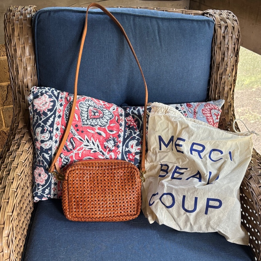 Clare V. Midi Sac - Rattan